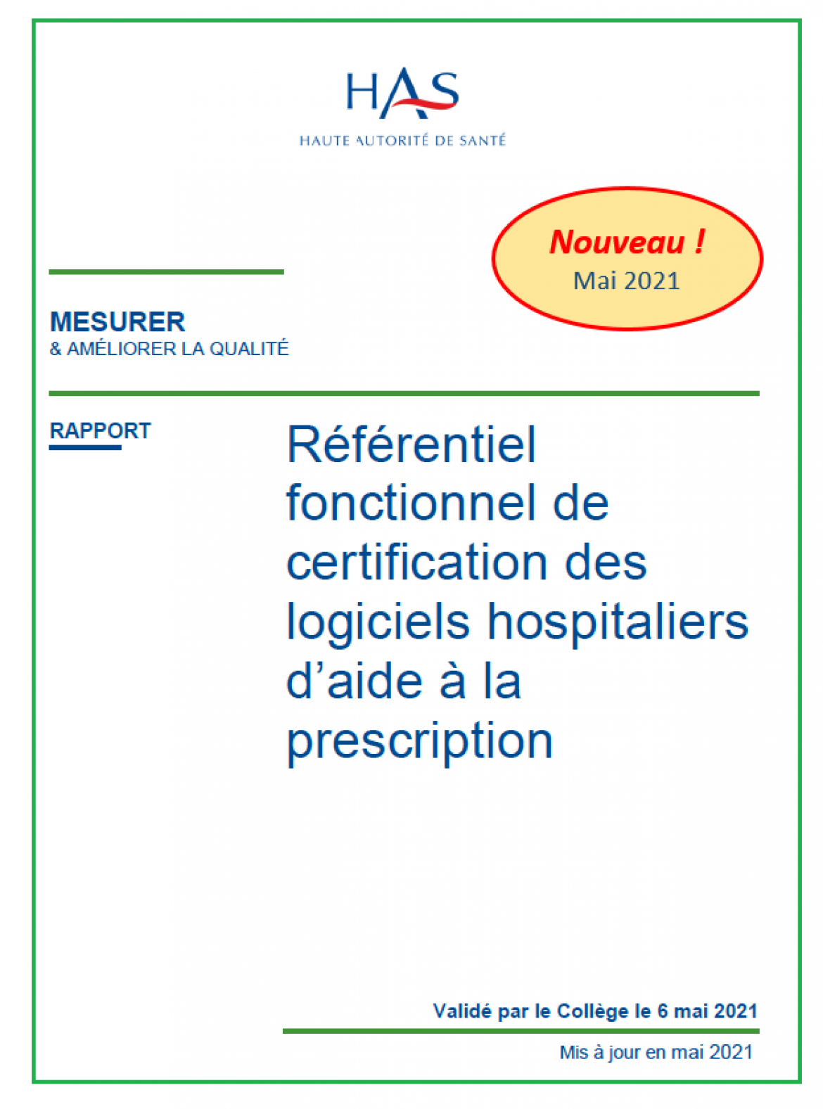 Certification des LAP hospitaliers :  où en est-on ?